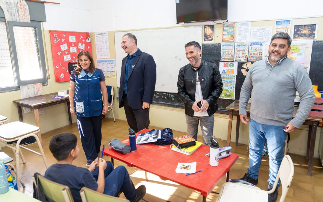 Visita del Ministro de Educación